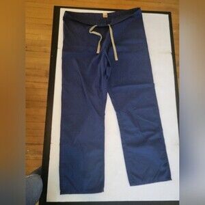 Fashion Seal Healthcare Daycare Navy Scrub Pants Size Medium Uniform